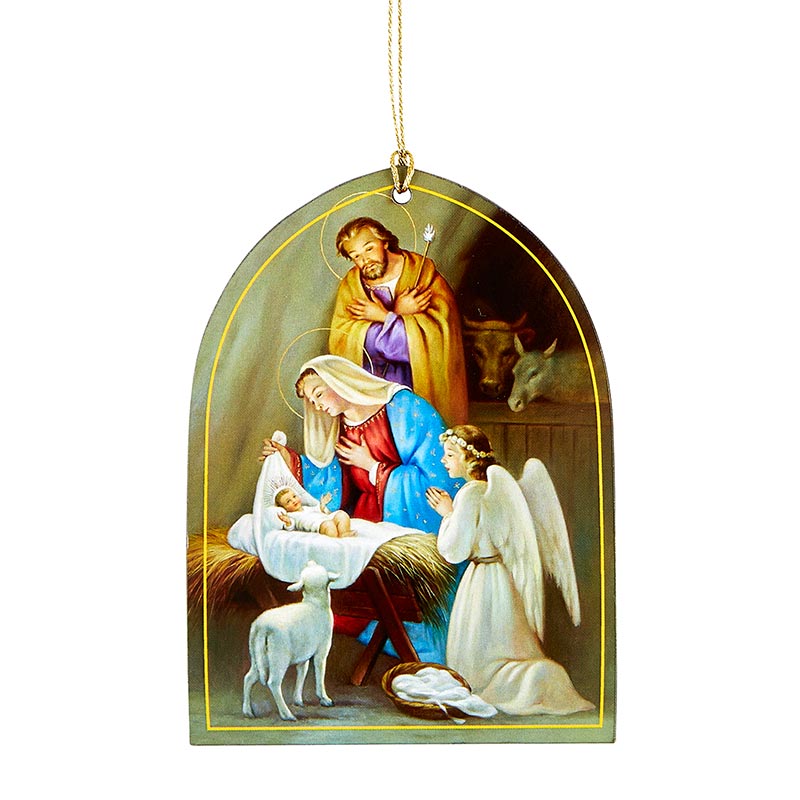 The Nativity Angel Christmas Ornaments Arch