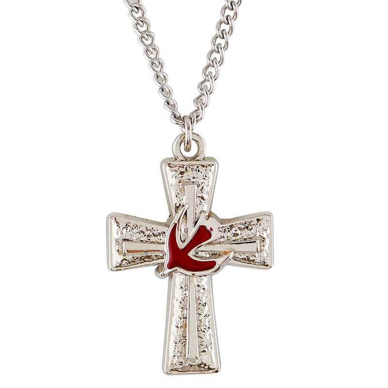 Holy Spirit Cross Necklace