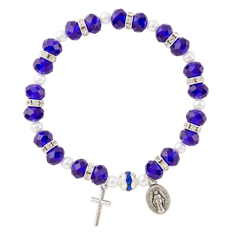 Wear Your Faith Bracelets - Sapphire