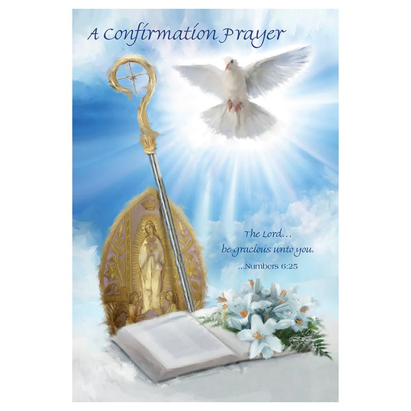 A Confirmation Prayer - General Confirmation Card