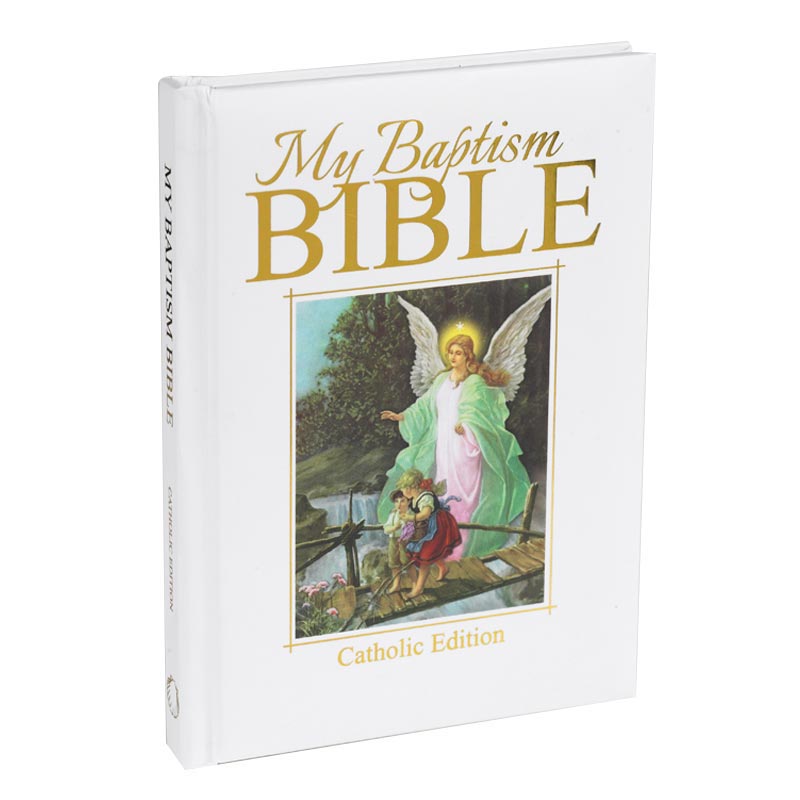 starter bible from Aquinas Kids® is an excellent gift to introduce children to a lifetime of love of the Scriptures. Includes 47 exciting stories with beautifully illustrated pictures, My Baptism Bible captures a child&
