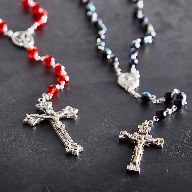 Loc-Link Confirmation Rosary - Ruby