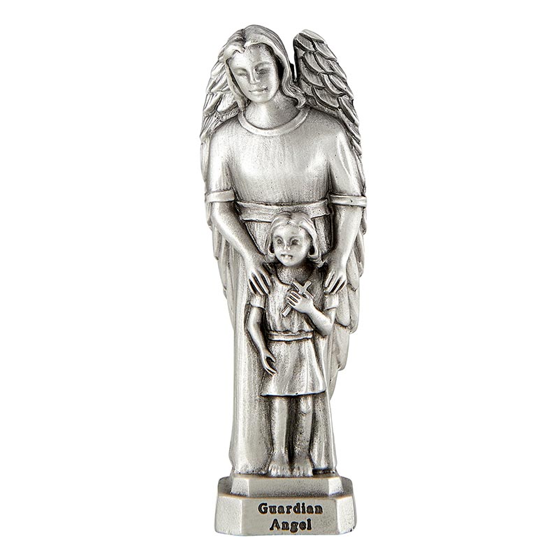 Guardian Angel Statue - Girl