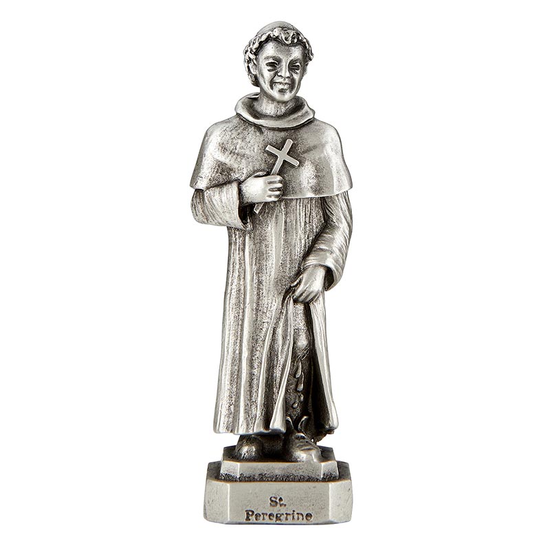 3 1/2" St Peregrine Statue