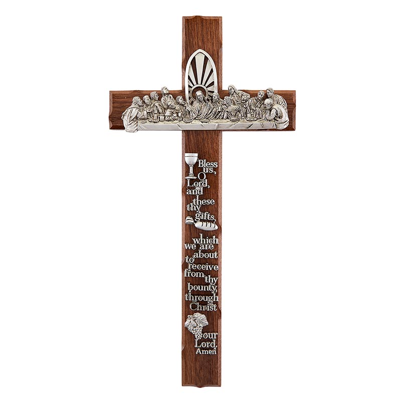 Notched Last Supper Cross