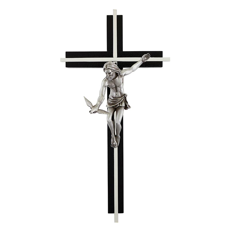 Black Gift of The Spirit Crucifix