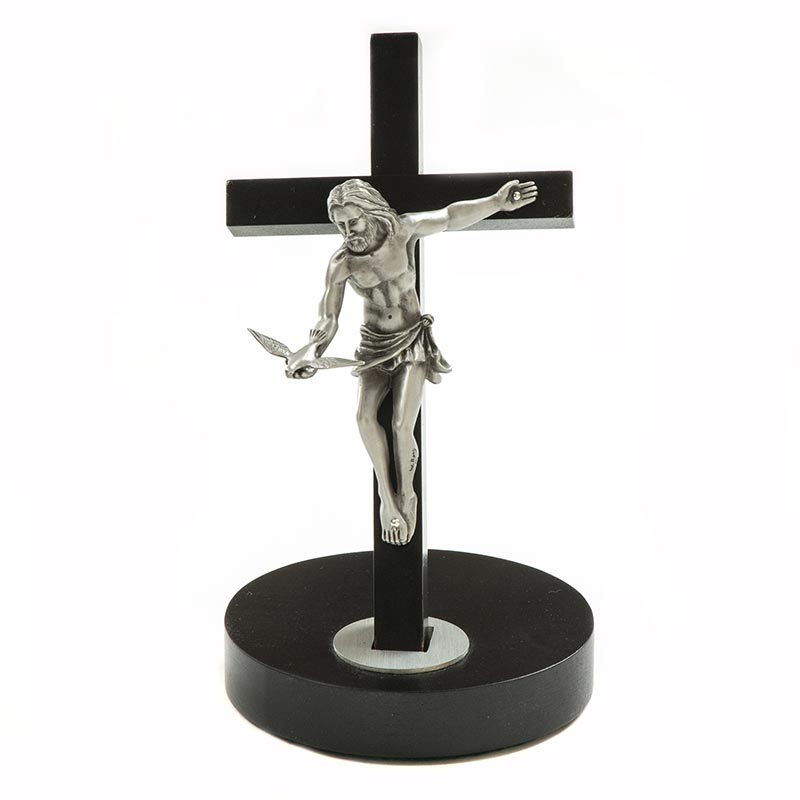 Black Gift of The Spirit Crucifix