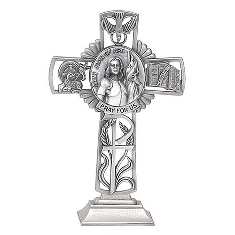 St. Joan of Arc Standing Cross