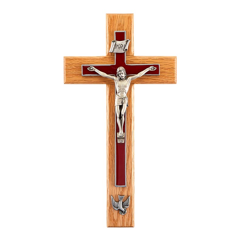 Confirmation Crucifix - Red