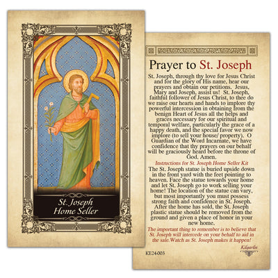 St. Joseph Prayer Card