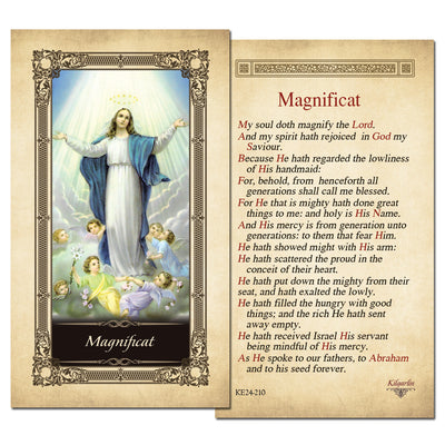 Magnificat Kilgarlin Laminated Prayer Card