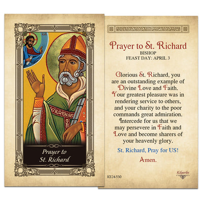 St. Richard Prayer Card