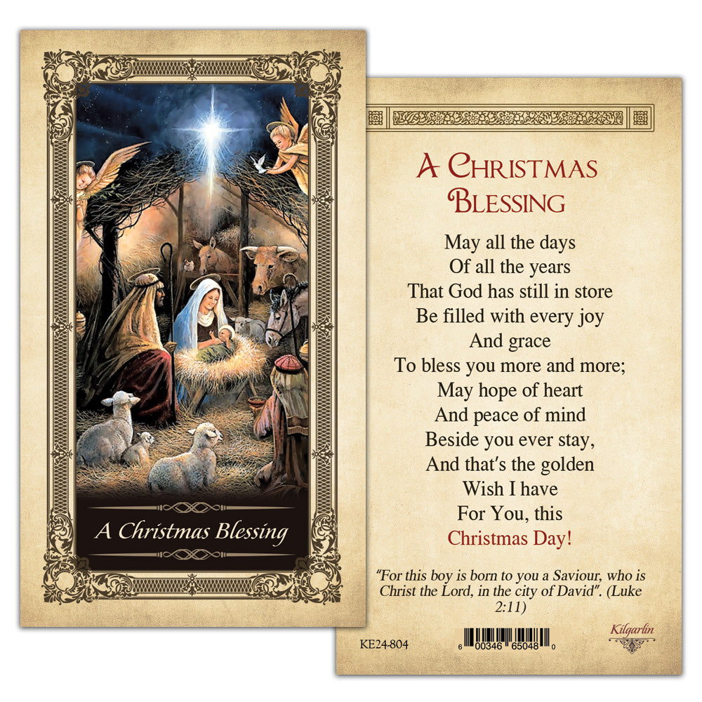 Christmas Prayer Cards 