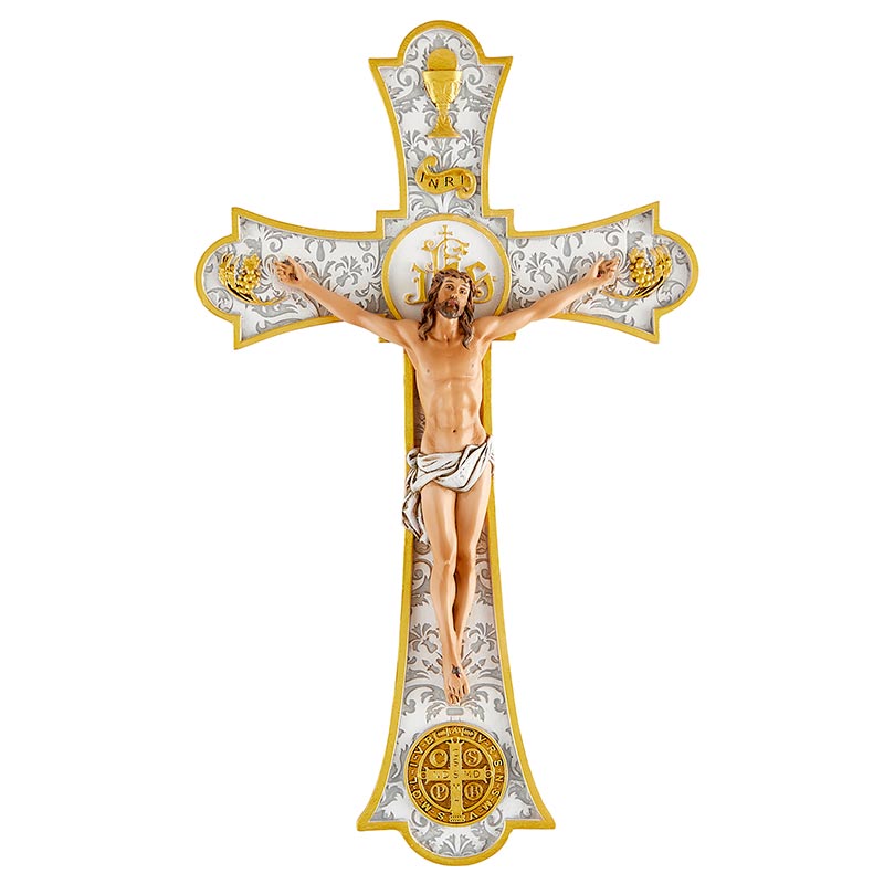 Holy Mass Wall Crucifix 8" Confirmation
