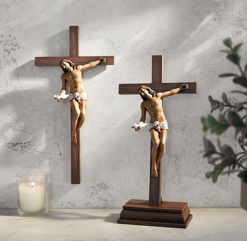 Gift of the Spirit Crucifix Stand