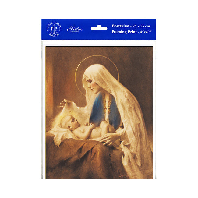 Madonna and Child Unframed Print (8"x 10")