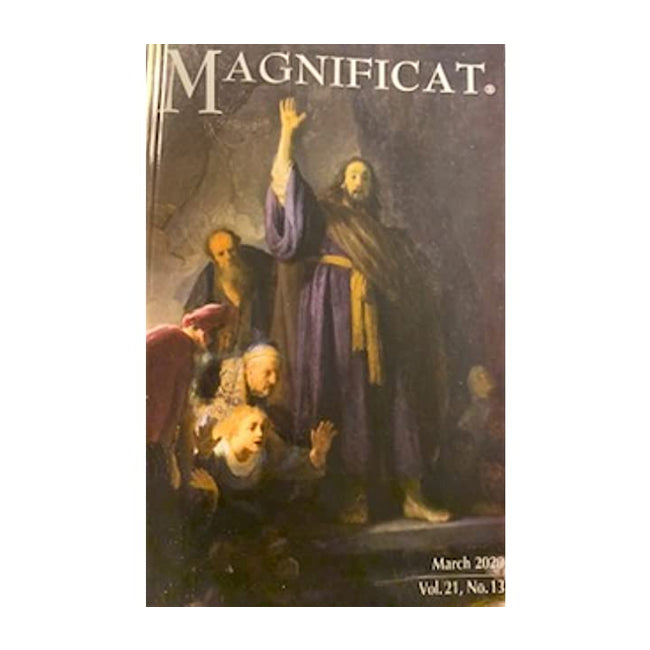 Magnificat Monthly Vol. 21, No. 13, March 2020 (Small)