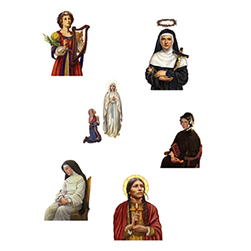 Aquinas Kids® Sticker Book - Saints for Girls
