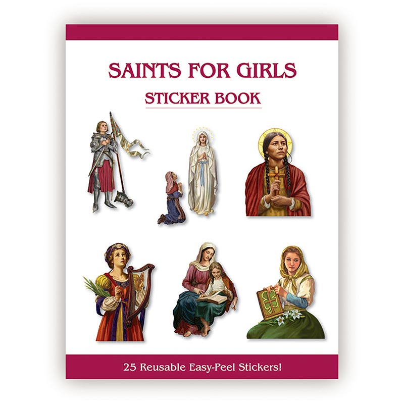 Aquinas Kids® Sticker Book - Saints for Girls
