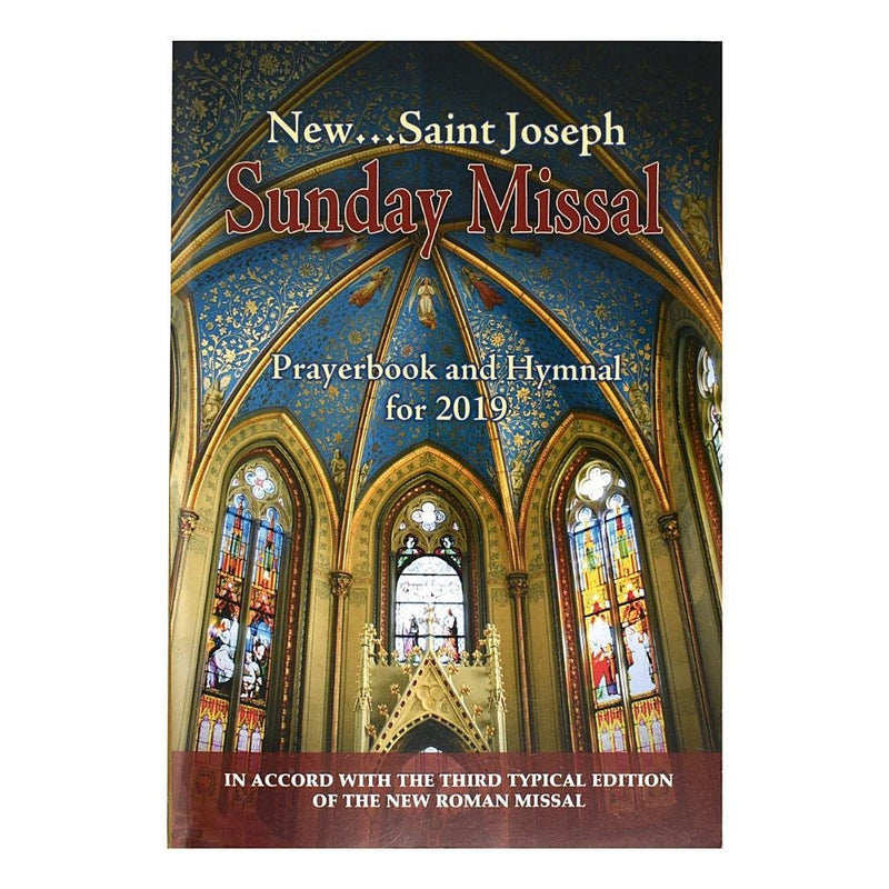 New St. Joseph Sunday Missal Prayerbook and Hymnal 2019