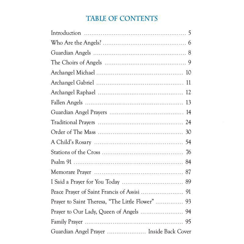 Aquinas Press® Prayer Book - Guardian Angel