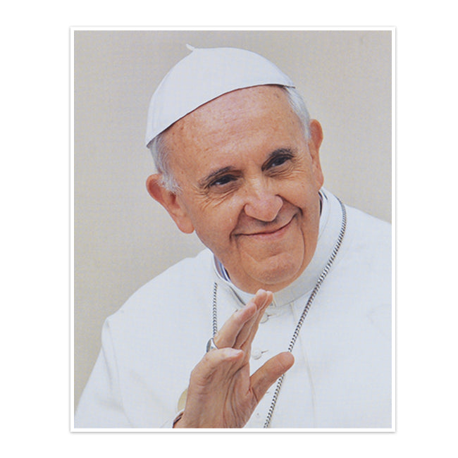 Pope Francis Unframed Print (8"x10")