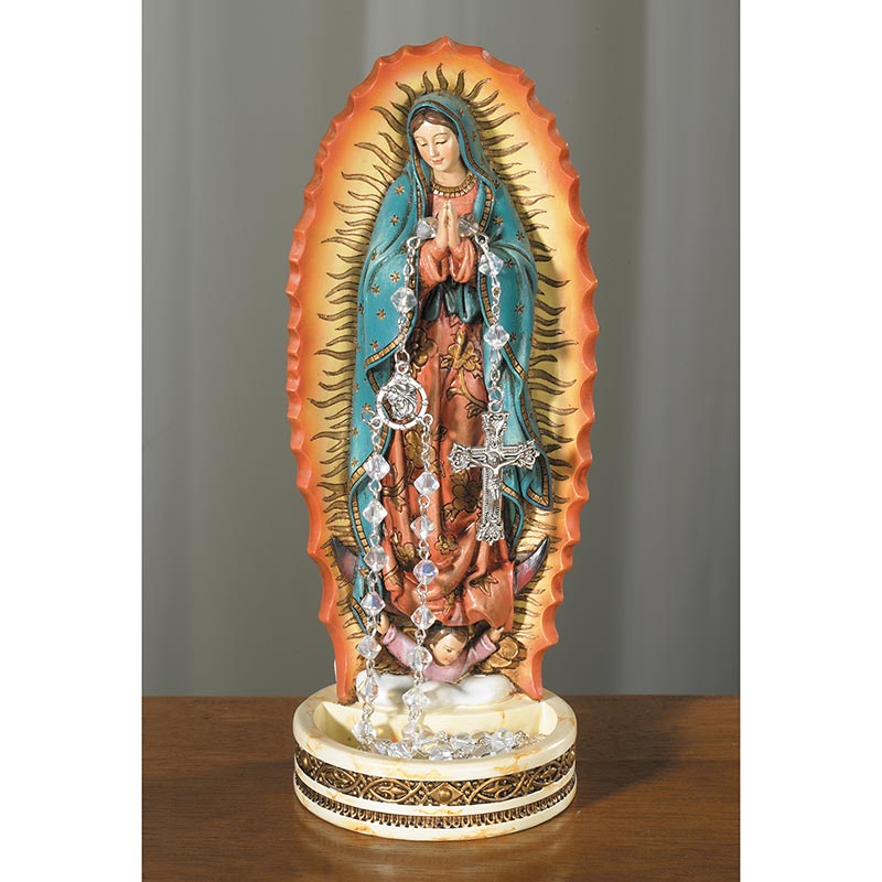 Our Lady of Guadalupe Rosary Holder