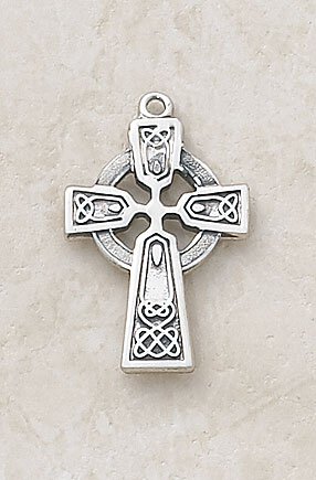 Sterling Celtic Cross Sterling Silver