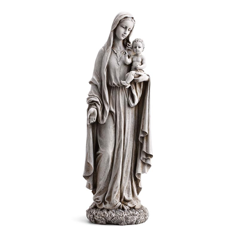 Our Lady Of Grace and Baby Jesus Garden Statue