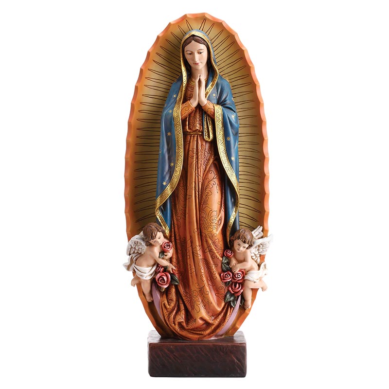 22.5"H Our Lady of Guadalupe Statue