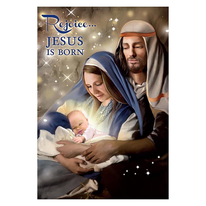 Rejoice...Jesus is Born Card