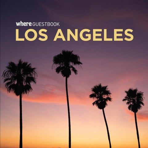 Where GUESTBOOK- LOS ANGELES (Hardcover)